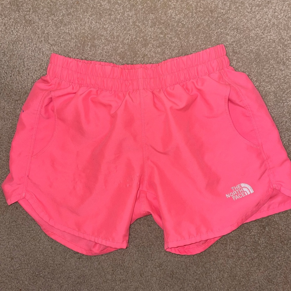 Girls Northface Pink Shorts Size 10/12